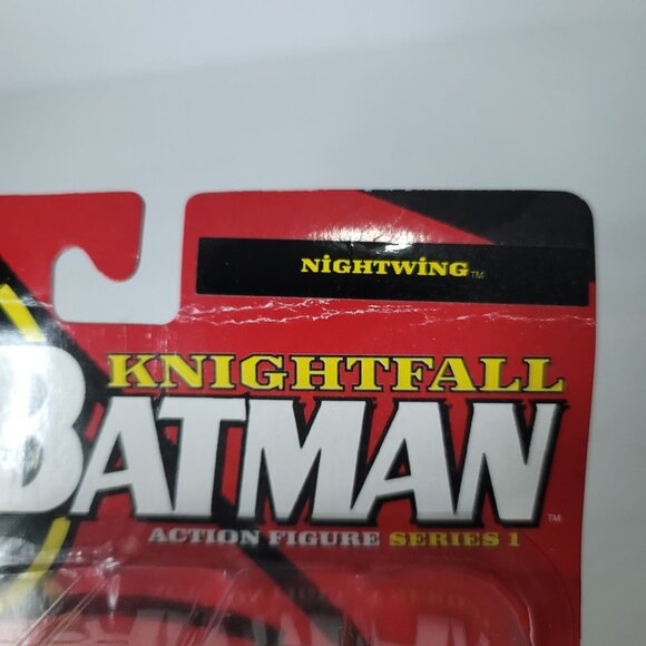Nightfall Batman Series 1 NIGHTWING Action Figure DC Direct Bent Card - Picture 7 of 7